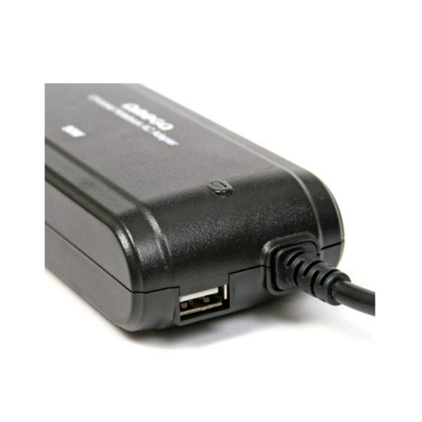 OMEGA Universal Ac Adapter OZU9021K For Notebook 2IN1 Auto 90W Usb + Cable Kit  mega kosovo