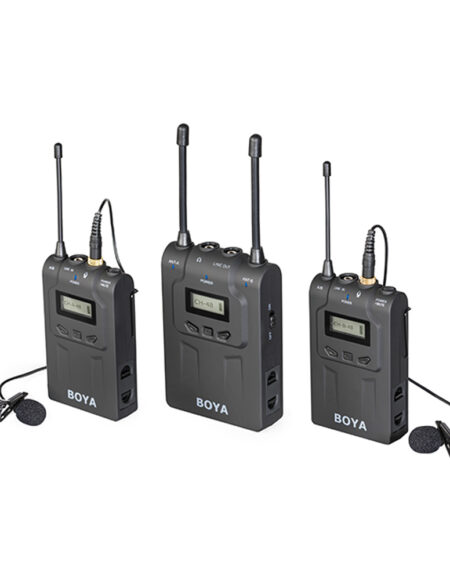 Boya BY-WM8 Dual Channel UHF Wireless Microphone System mega kosovo pristina prishtina