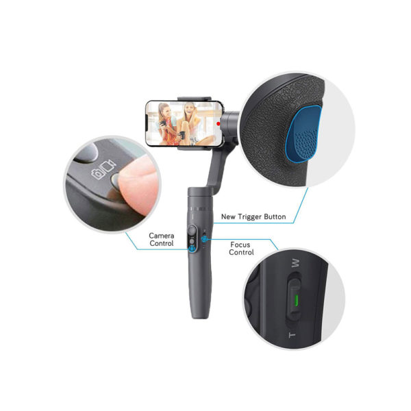 Feiyu Vimble 2S Telescoping 3-Axis Handheld Gimbal for Smartphones mega kosovo prishtina pristina skopje