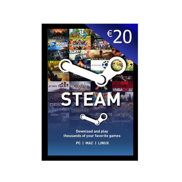 PC Card Steam Worldwide Wallet Key 20€ mega kosovo prishtina pristina