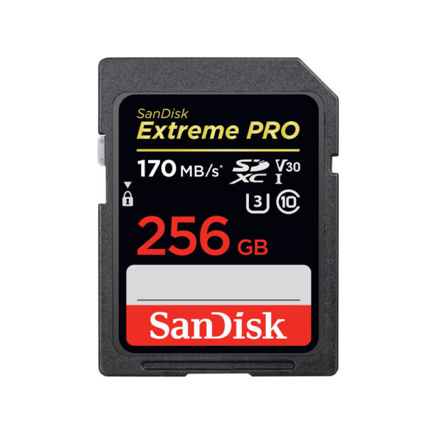 SanDisk 256GB 170mb/s Extreme PRO UHS-I SDXC Memory Card mega kosovo prishtina pristina