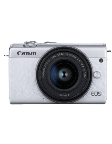 Canon EOS M200 Mirrorless Digital Camera with 15-45mm Lens White mega kosovo prishtina pristina skopje
