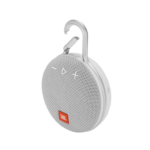 JBL Clip 3 Portable Bluetooth Speaker White mega kosovo prishtina pristina skopje
