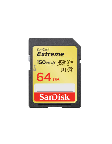 SanDisk Extreme Memory Card SDXC UHS-I 64GB 150mb/s mega kosovo prishtina pristina skopje