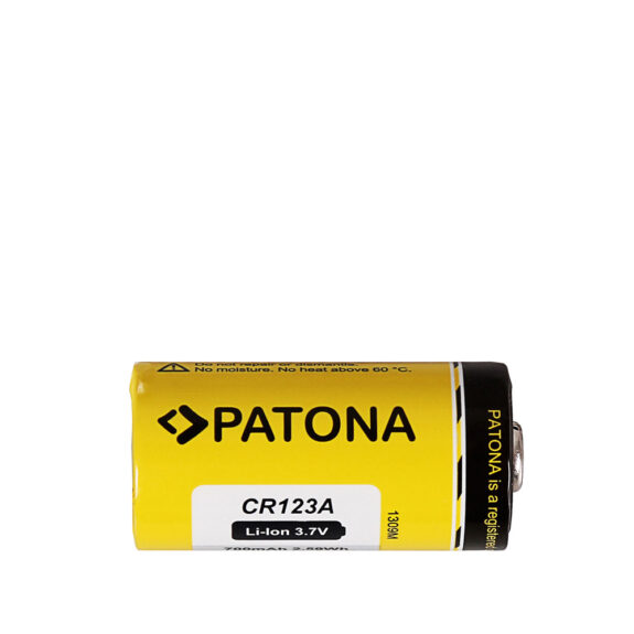 PATONA Battery CR123a 16340 Zelle Li-Ion 3.7V 700mAh mega kosovo kosova pristina prishtina