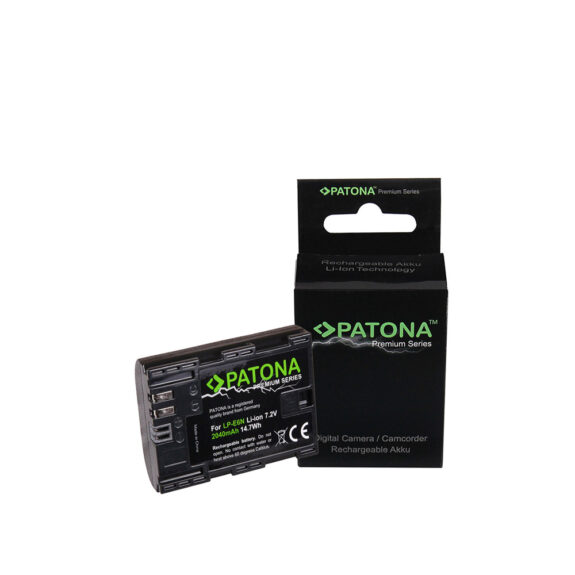 PATONA Premium Battery For Canon LP-E6N XC10 EOS 90D 80D 7D 70D 6D 60D EOS R mega kosovo kosova pristina prishtina skopje