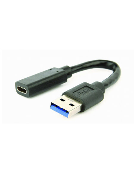 Gembird USB 3.1 AM to Type-C Female Adapter Cable 10cm Black A-USB3-AMCF-01 mega kosovo kosova pristina prishtina