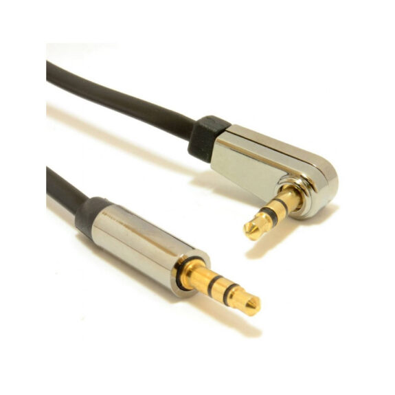 Gembird Right angle 3.5mm stereo audio cable 1m blister CCAPB-444L-1M mega kosovo kosova prishtina prsitina